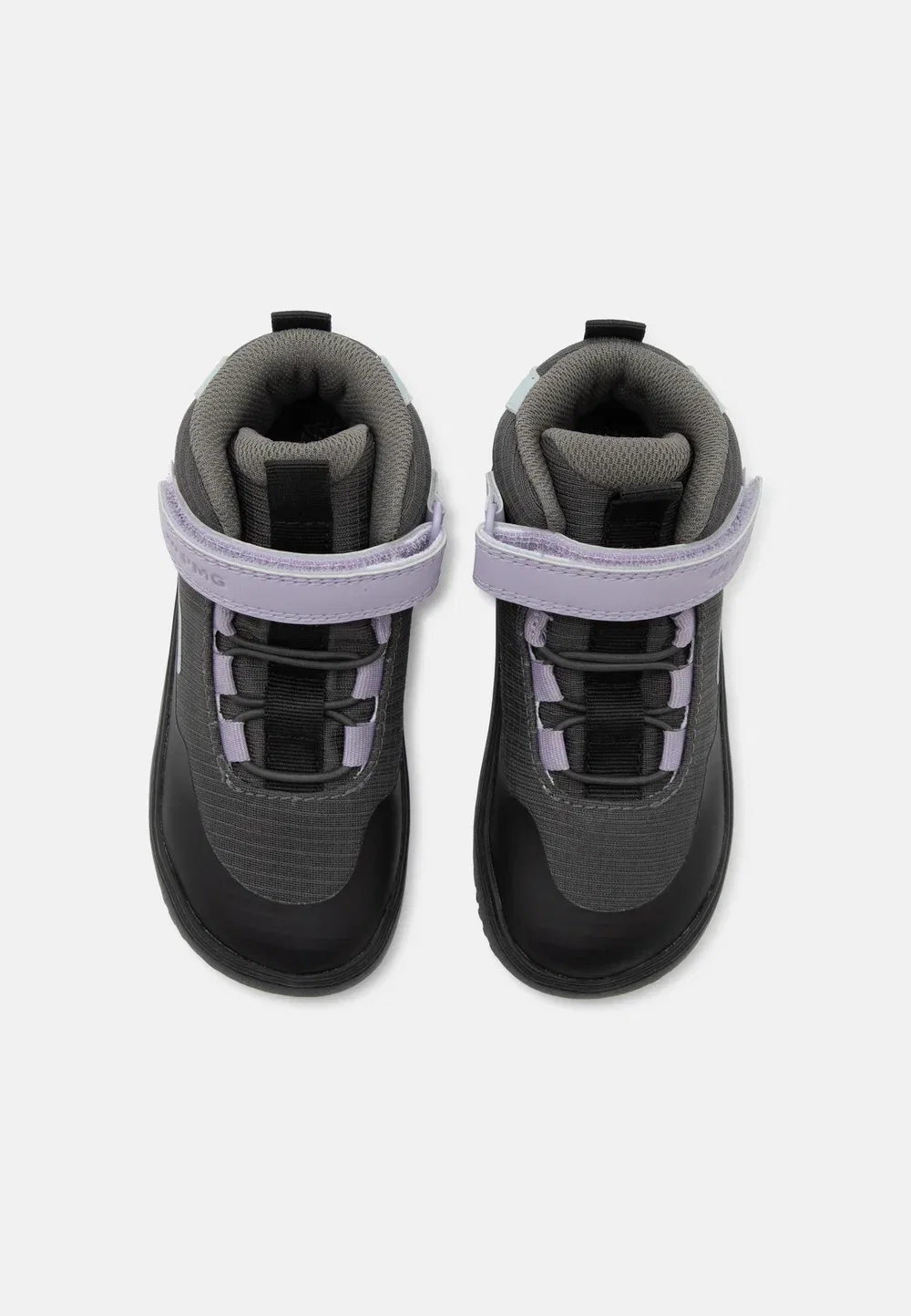 Ботинки Goretex barefoot grander унисекс на шнуровке Primigi, Grey/Orchid Pink — фото 4