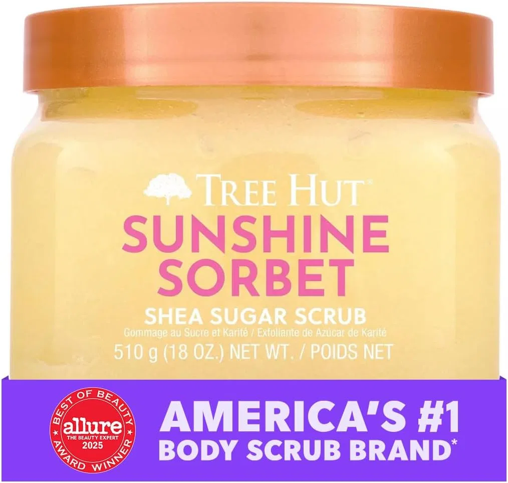 Скраб для тела Tree Hut Sunshine Sorbet с сахаром и маслами, 532 мл — фото 3