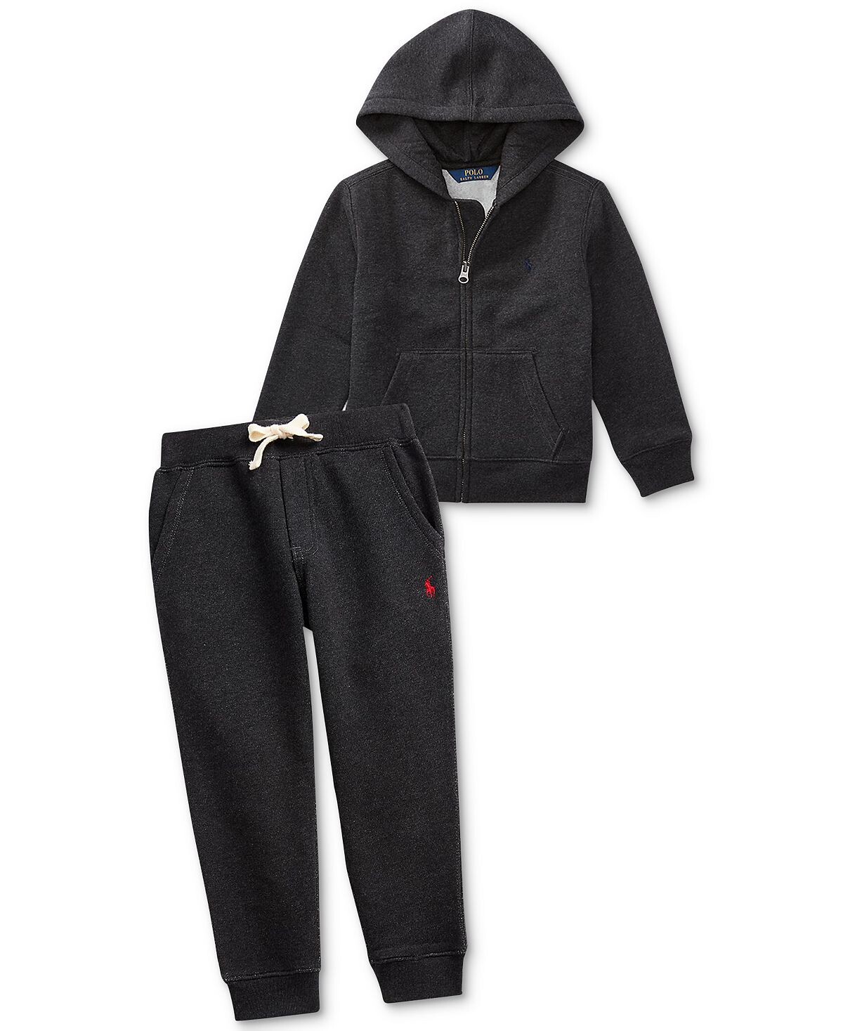 Толстовка из хлопкового флиса для малышей и маленьких мальчиков Polo Ralph Lauren — фото 3