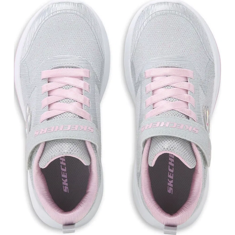 Детские кроссовки Wave 92 Skechers, Light Grey/Pink — фото 4