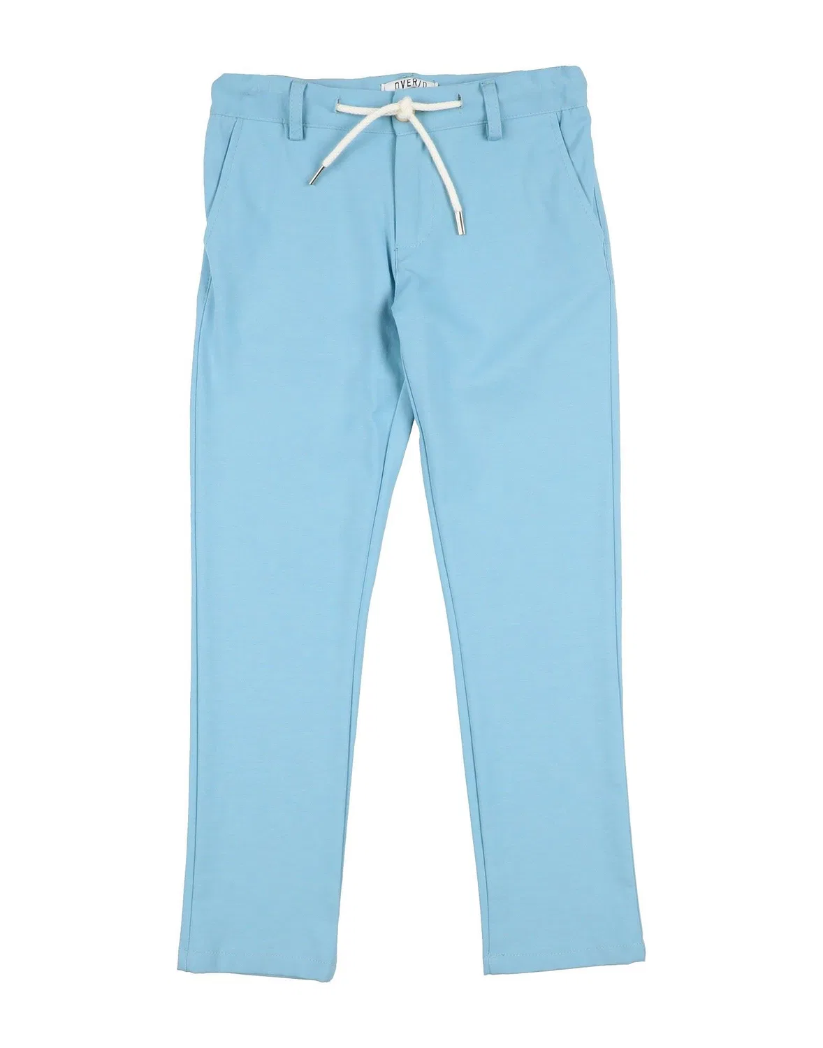 Подростковые брюки для мальчиков с застежкой-молнией Over/D, ярко-голубой
