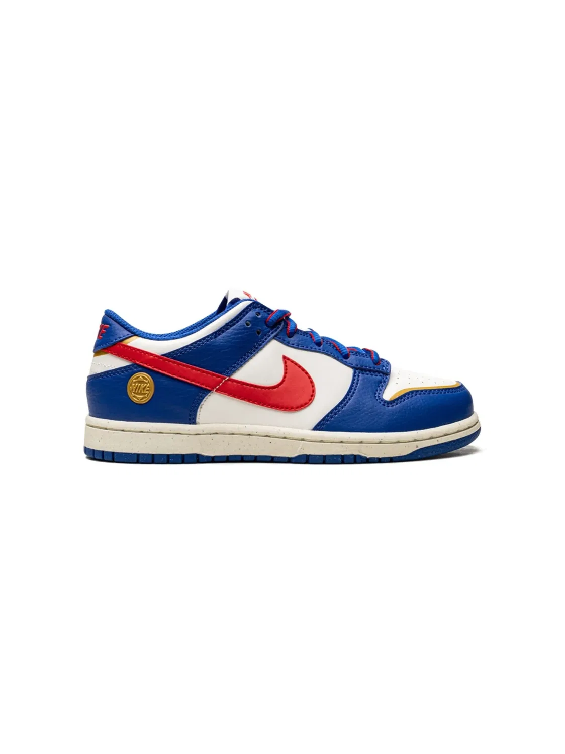 Кроссовки Dunk Low Next Nature "Супергерой" Nike, королевский синий/белый/красный — фото 3