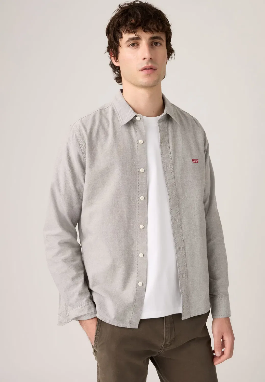 Стандартная рубашка с батарейным питанием - рубашка Levi'S, Olive Night