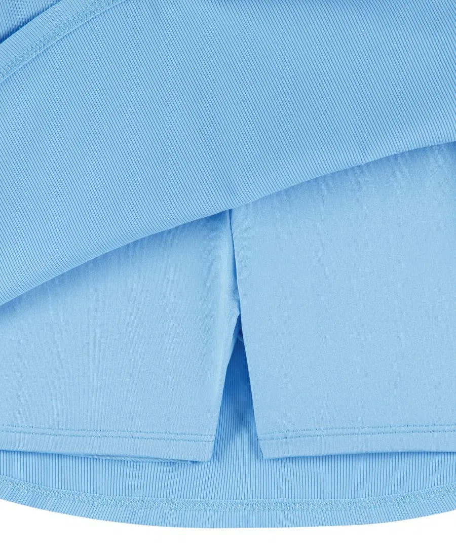 Комплект из топа и юбки-шорт с принтом Nike, Football Blue — фото 4