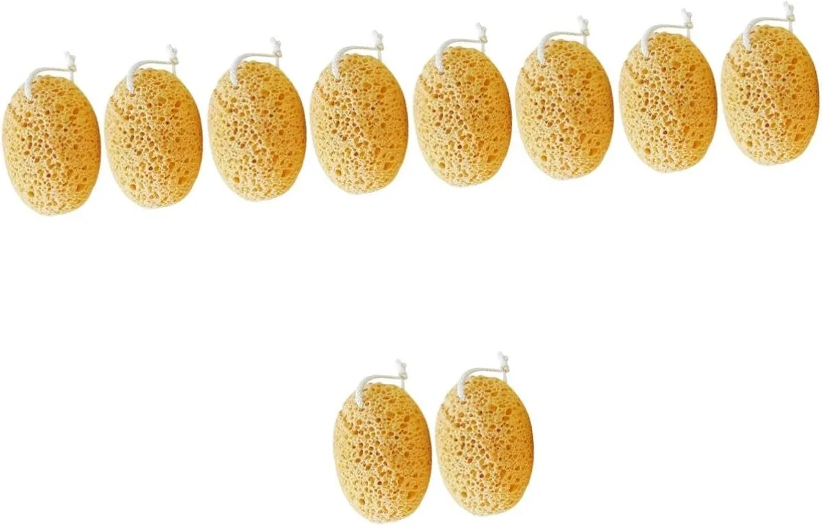 Мочалка для душа Body Sponge Healeved, набор 5 шт, 15.5x10 см