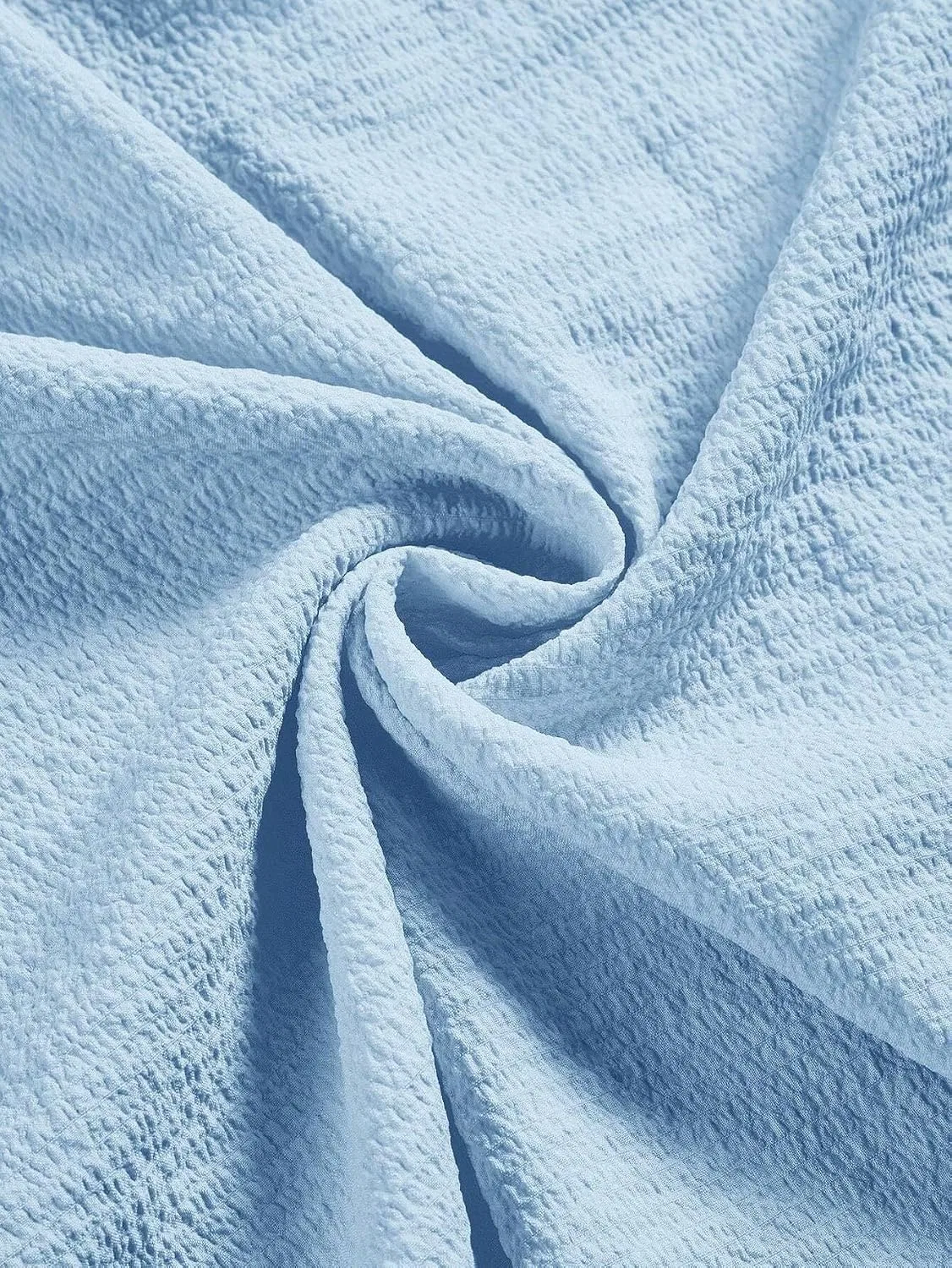 Женское повседневное ками-платье с запахом, Blue — фото 4