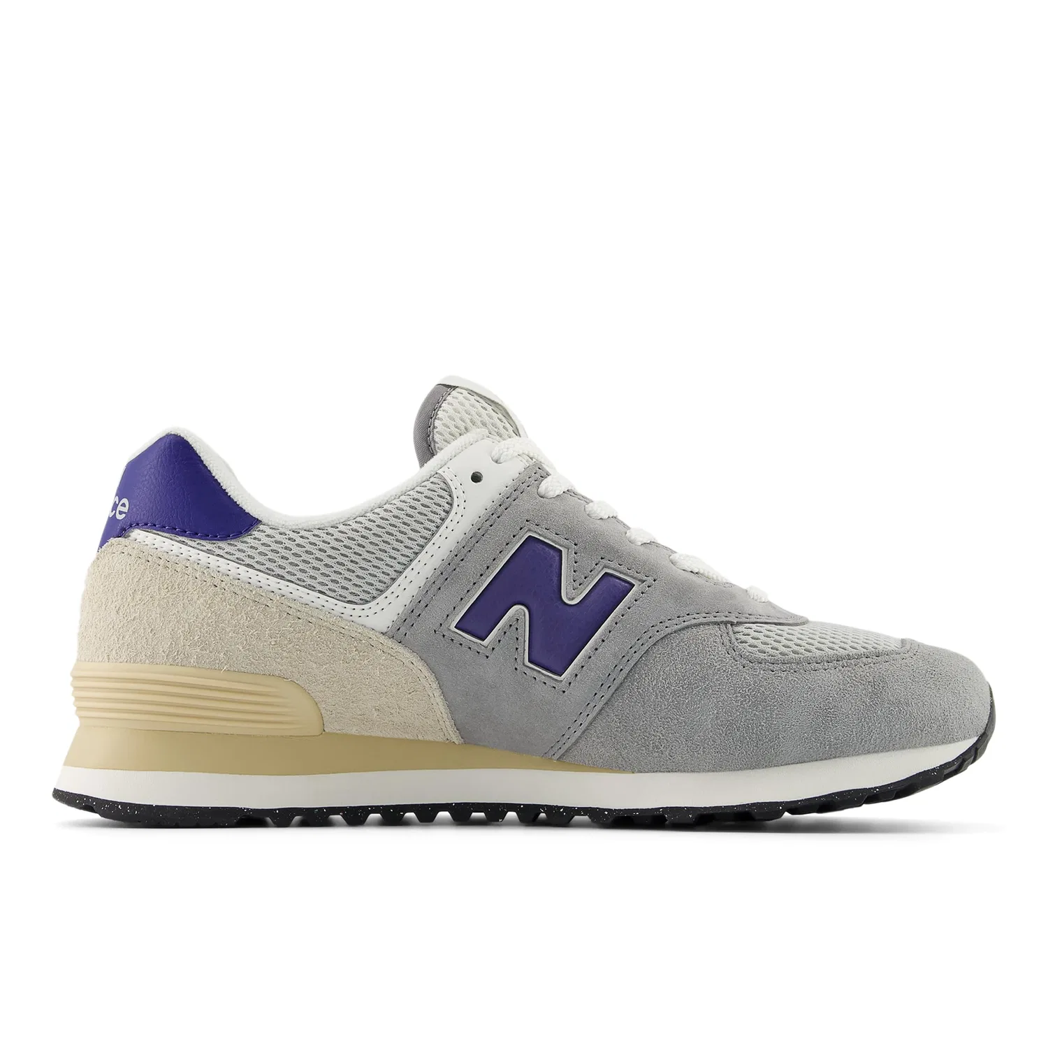 Детские кроссовки для мальчиков с сеткой New Balance 574 V2, Grey — фото 3