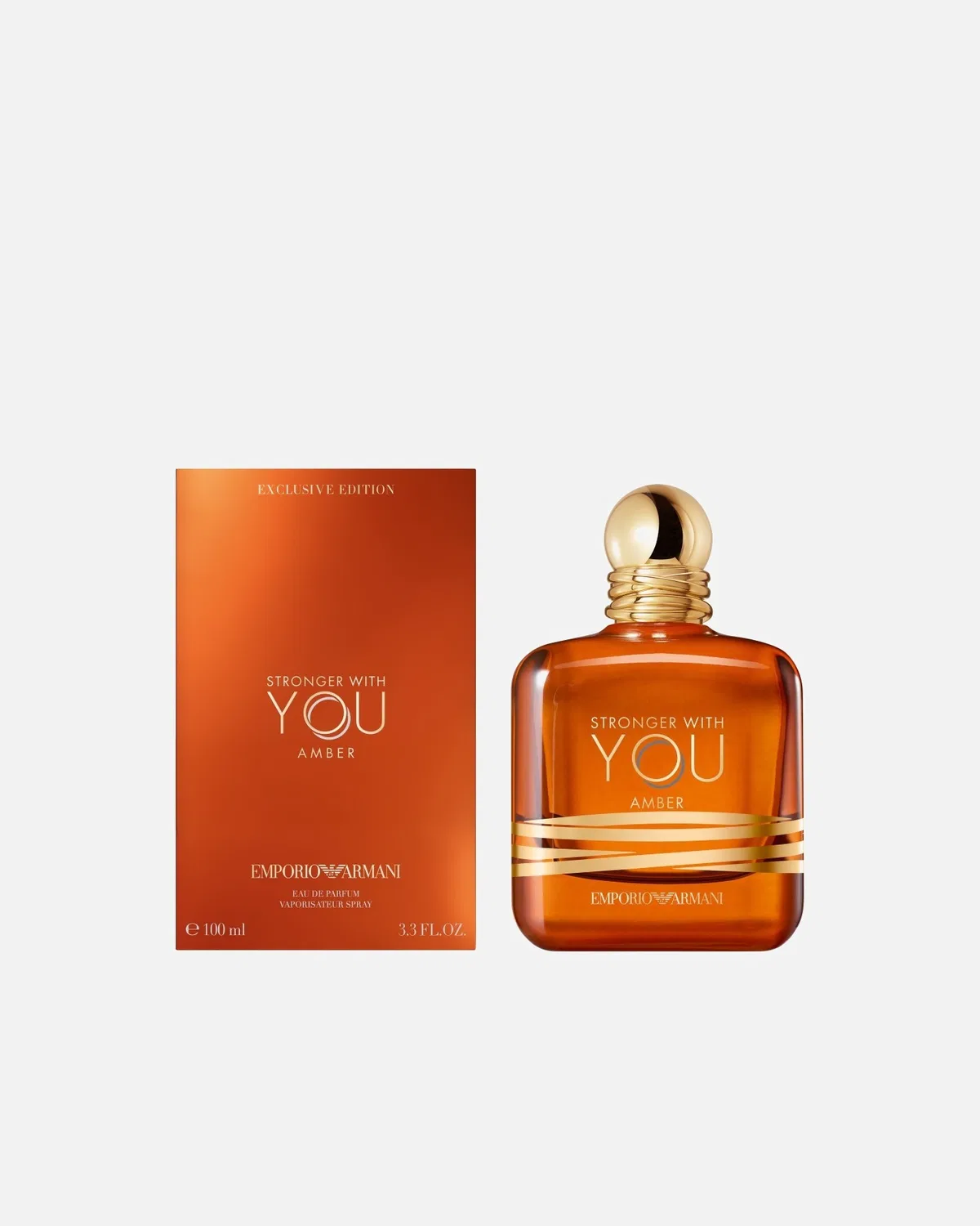 Парфюмерная вода Emporio Armani Stronger With You Amber, 100 Ml — фото 2