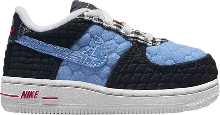 

Кроссовки Nike Force 1 LV8 TD 'Multi-Material', синий
