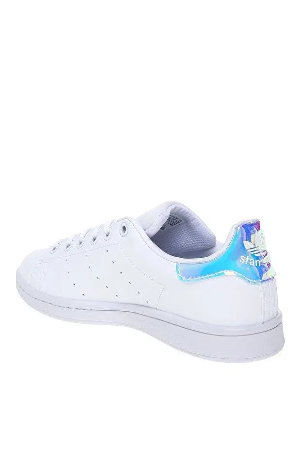 Детские кроссовки для девочек текстильные Adidas, White - Silver