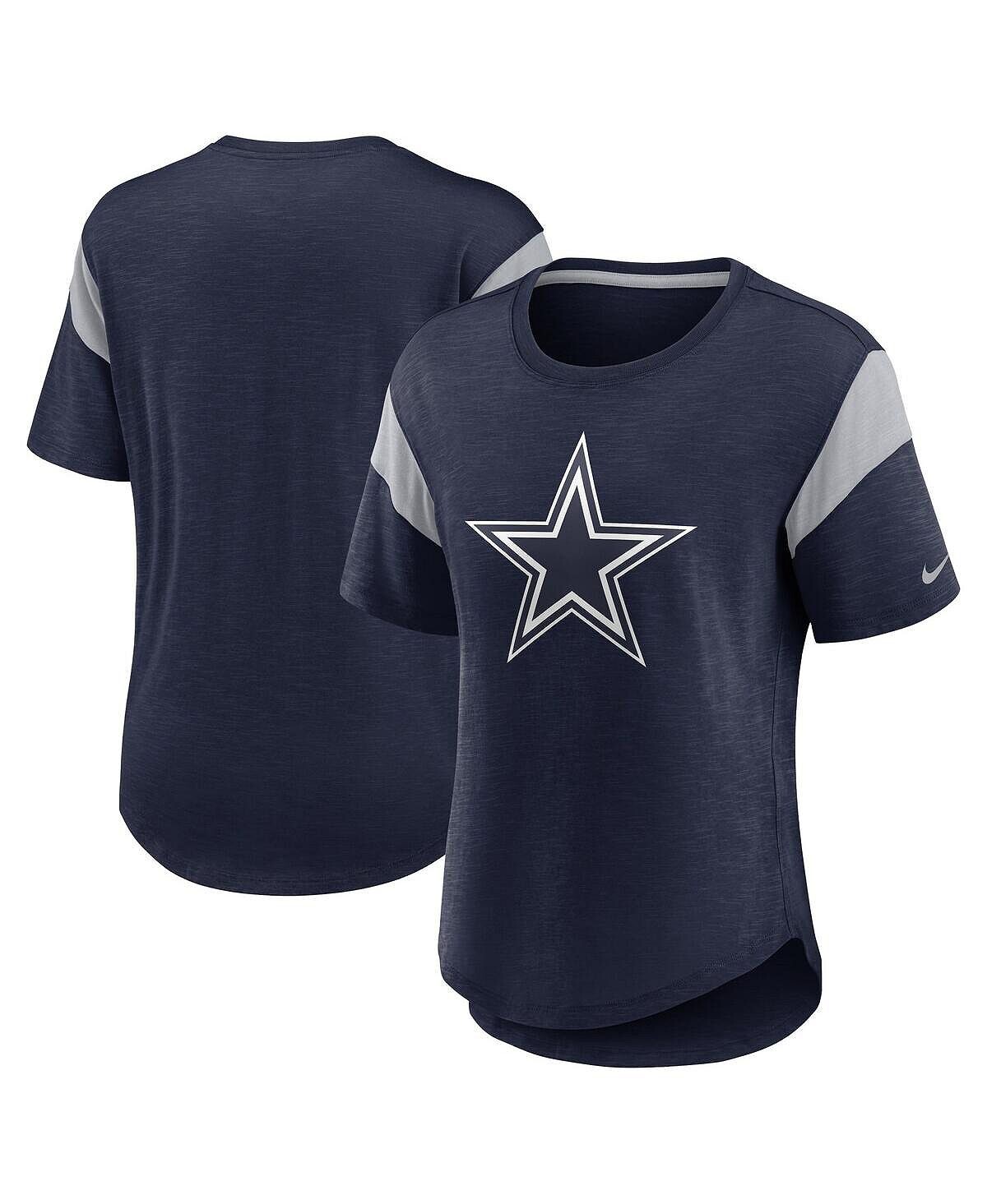 

Женский модный топ с логотипом dallas cowboys primary темно-синего цвета heather Nike, мульти, Синий, Женский модный топ с логотипом dallas cowboys primary темно-синего цвета heather Nike, мульти