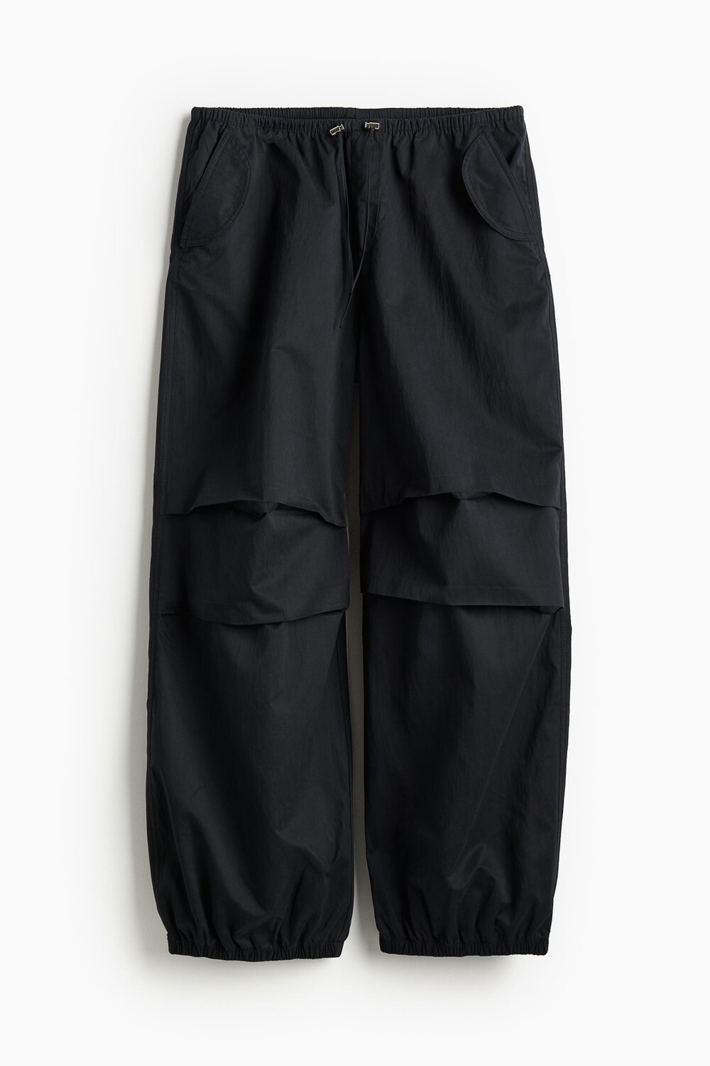 

Брюки H&M Parachute, черный