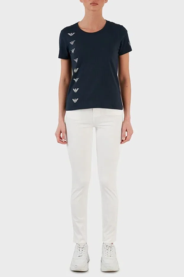 Женские джинсы скинни Emporio Armani, White