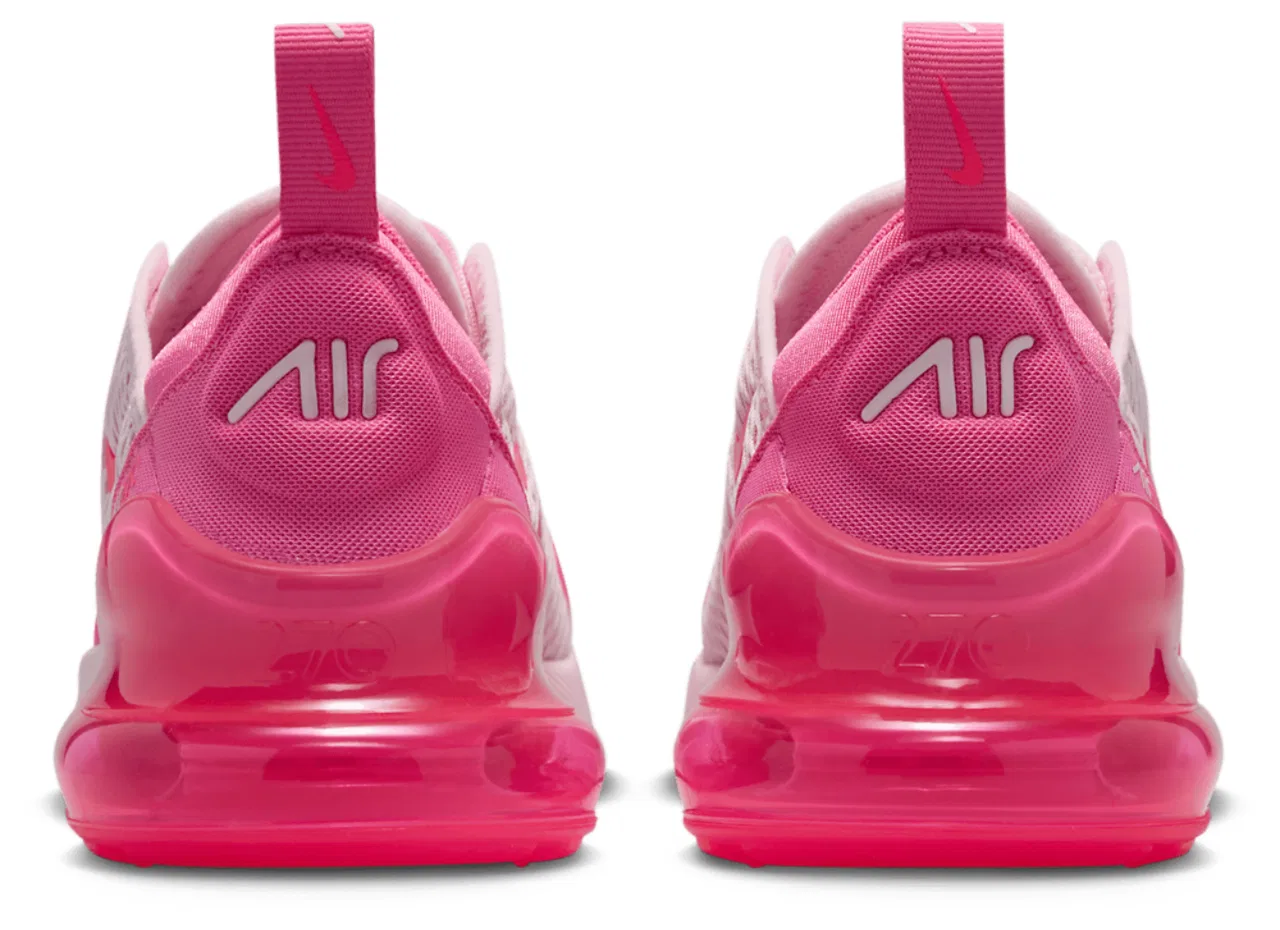 Кроссовки для девочек Air Max 270 NA40 Nike, цвет Pink Foam/Hyper Pink/Pinksicle — фото 3
