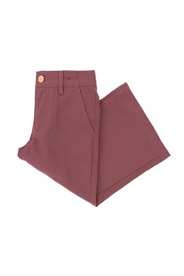 Детские брюки для девочек с широкой штаниной U.S. Polo Assn., Dried Rose — фото 3