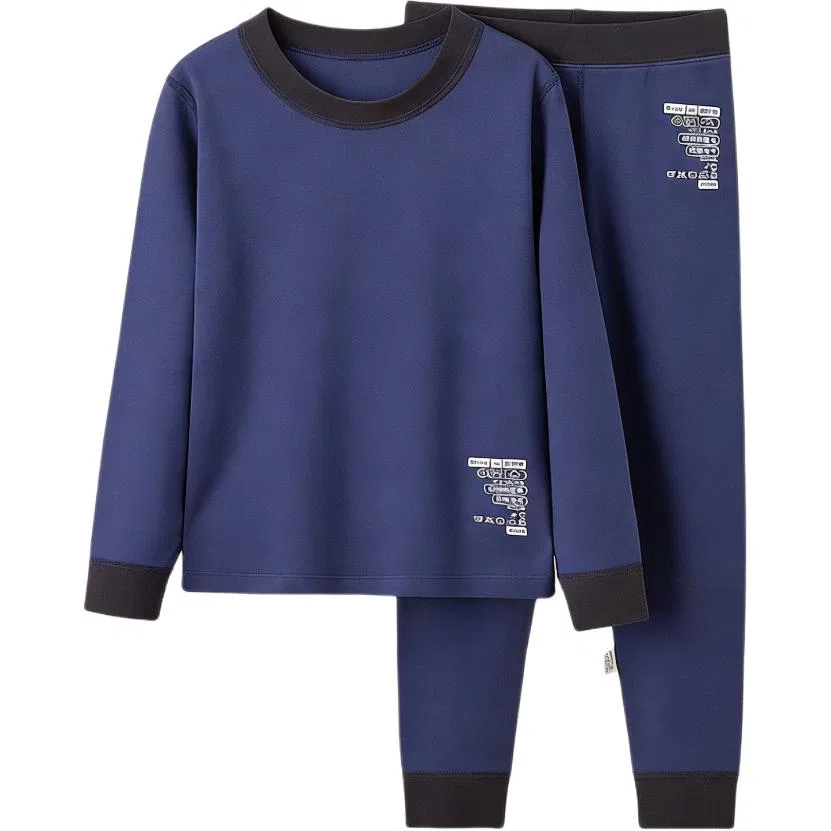Детское термобелье Cotton Gene, Dark Blue