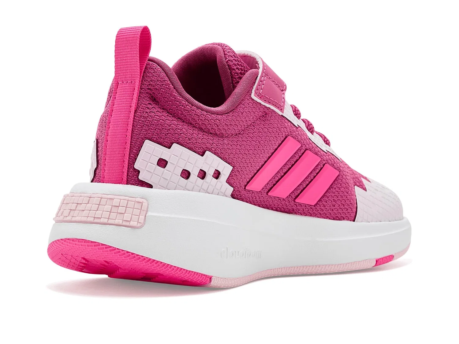 Кроссовки Minecraft Pro (для маленьких детей) Adidas Kids, Dual Magenta/Lucid Pink/Clear Pink — фото 4