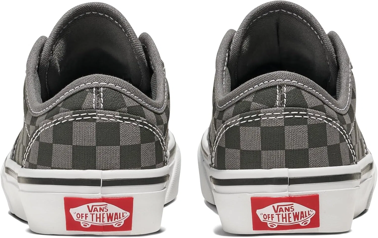 Детские кроссовки для мальчиков Atwood Vans, Tonal Check Faded Black — фото 3
