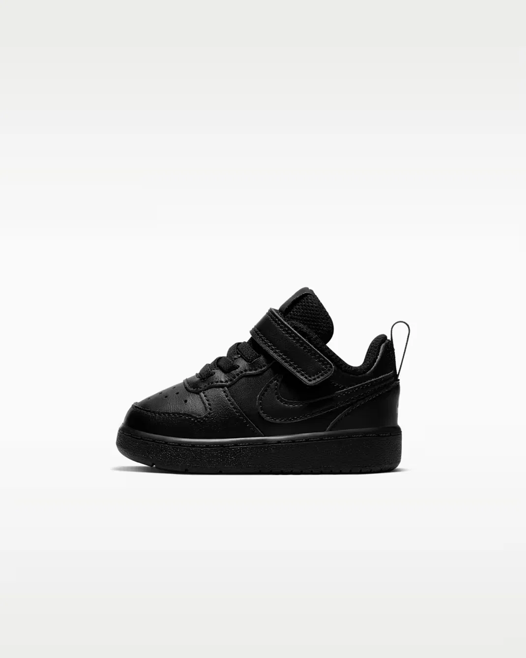 Детская/подростковая обувь Nike Court Borough Low 2, Black/Black/Black