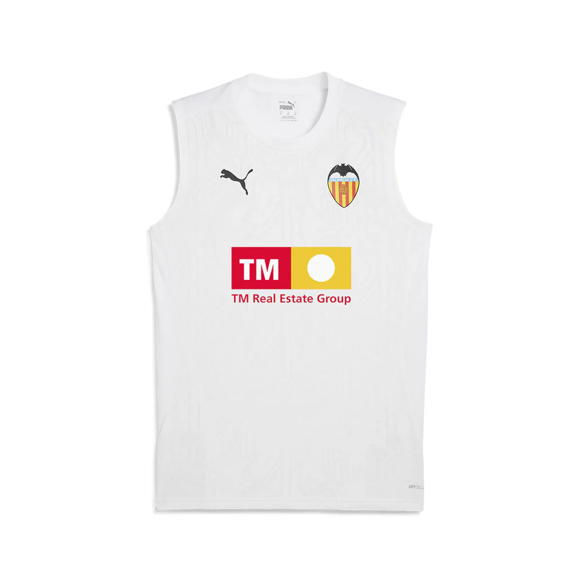 

Валенсия CF мужская тренировочная футболка 2024-2025 Puma, белый