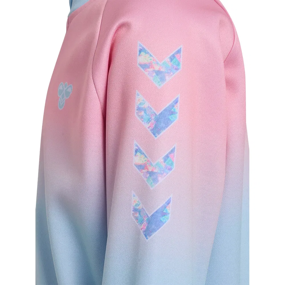 Детский спортивный костюм для девочек Gradient WL Hummel, Blue — фото 4