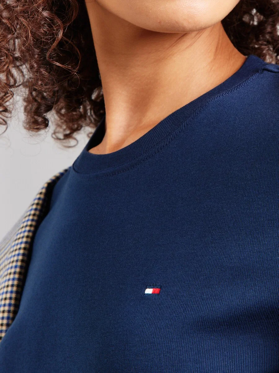 Топ TOMMY HILFIGER 'Cody' темно-синего цвета — фото 3