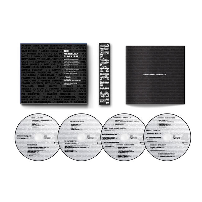 

CD-диск Metallica The Metallica Blacklist Album, 4 шт