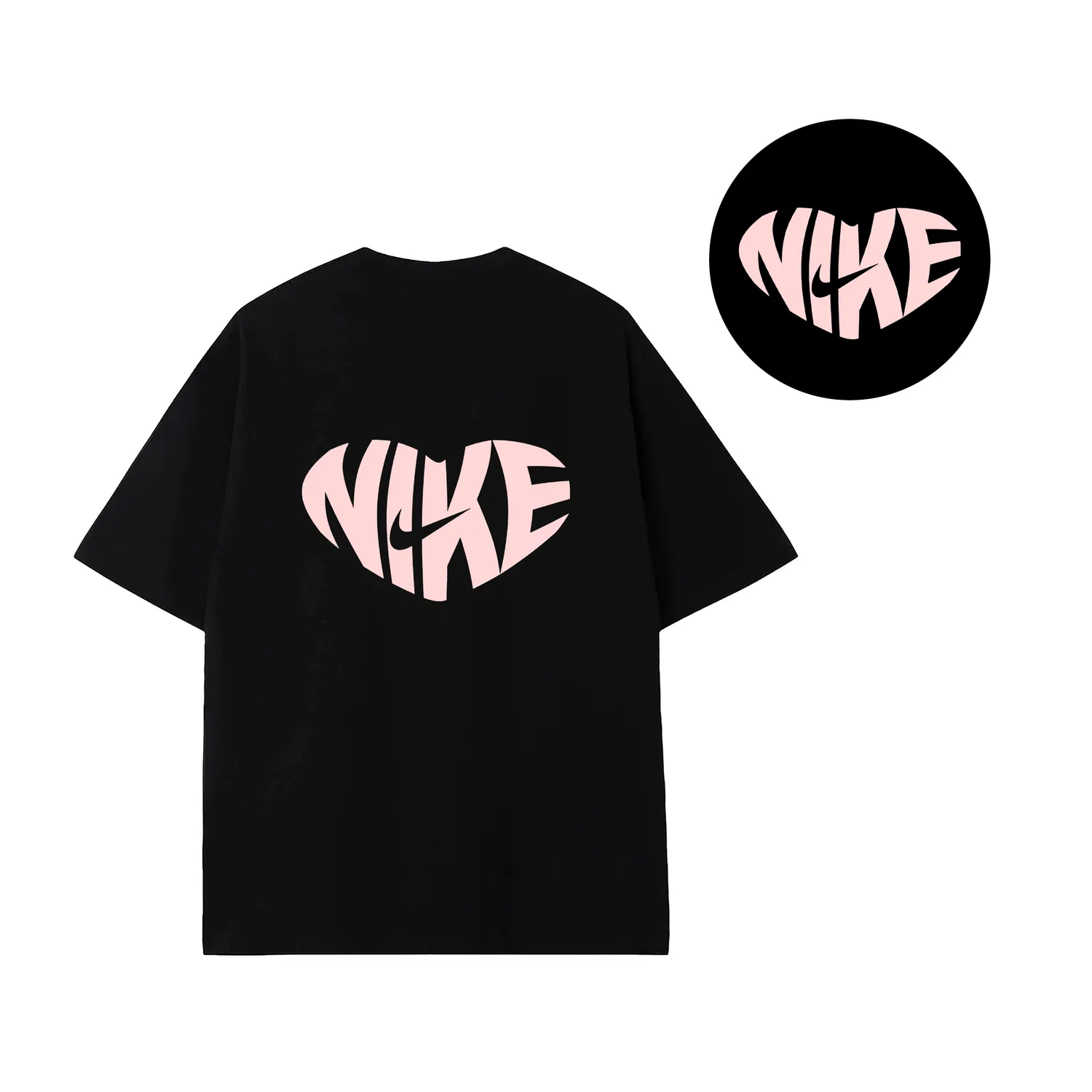 Мужская футболка с принтом Nike Sportswear Club, Black — фото 3