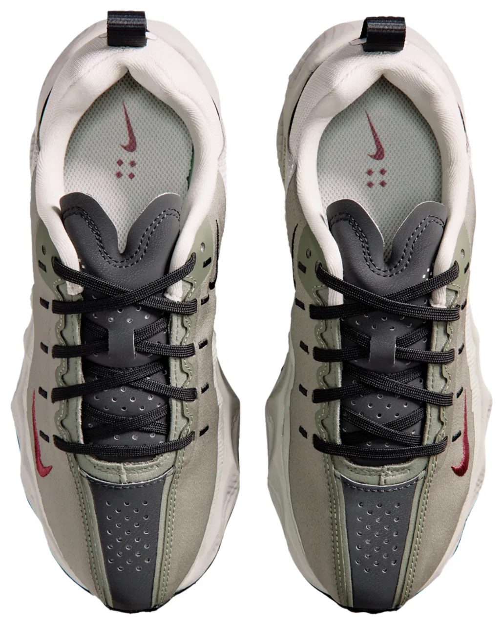 Кроссовки для мальчиков Ava Rover Nike, цвет Dark Smoke Grey/Light Army/Pink Smoke — фото 4