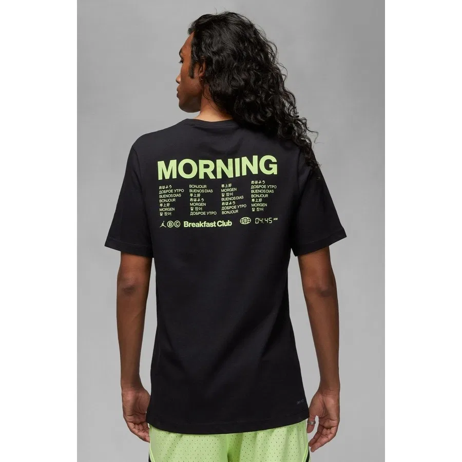 Футболка с коротким рукавом Dri Fit Jordan Sport Bc Graphic Nike, Черный — фото 2