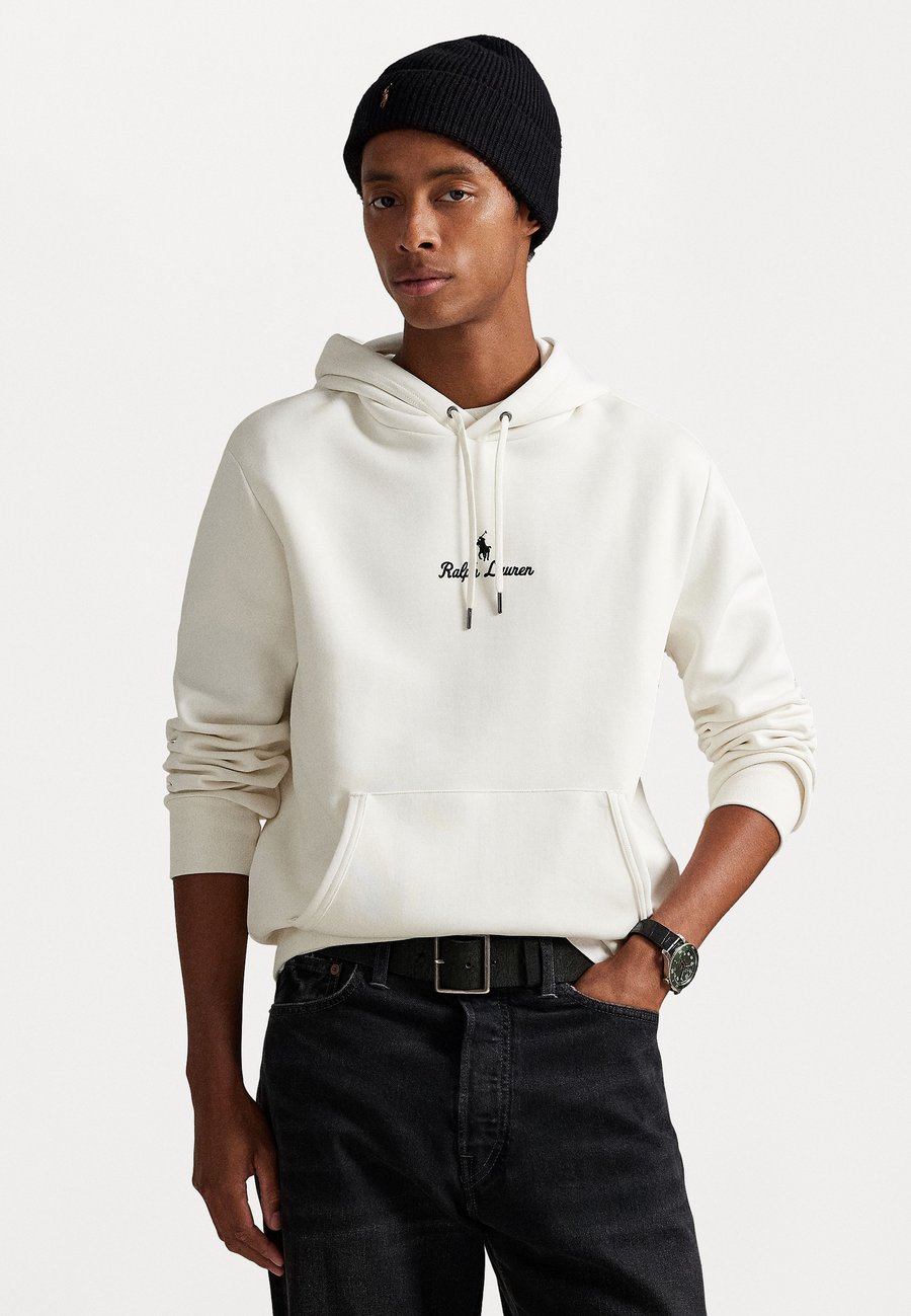 

Толстовка Polo Ralph Lauren LOGO DOUBLE-KNIT HOODIE, Deckwash White/White