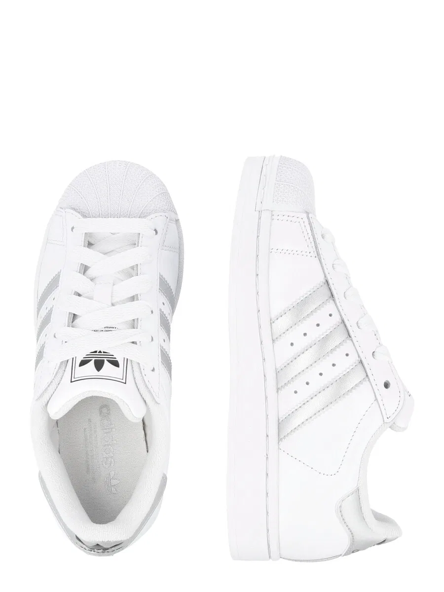 Кроссовки ADIDAS ORIGINALS 'SUPERSTAR II J' белого цвета — фото 2