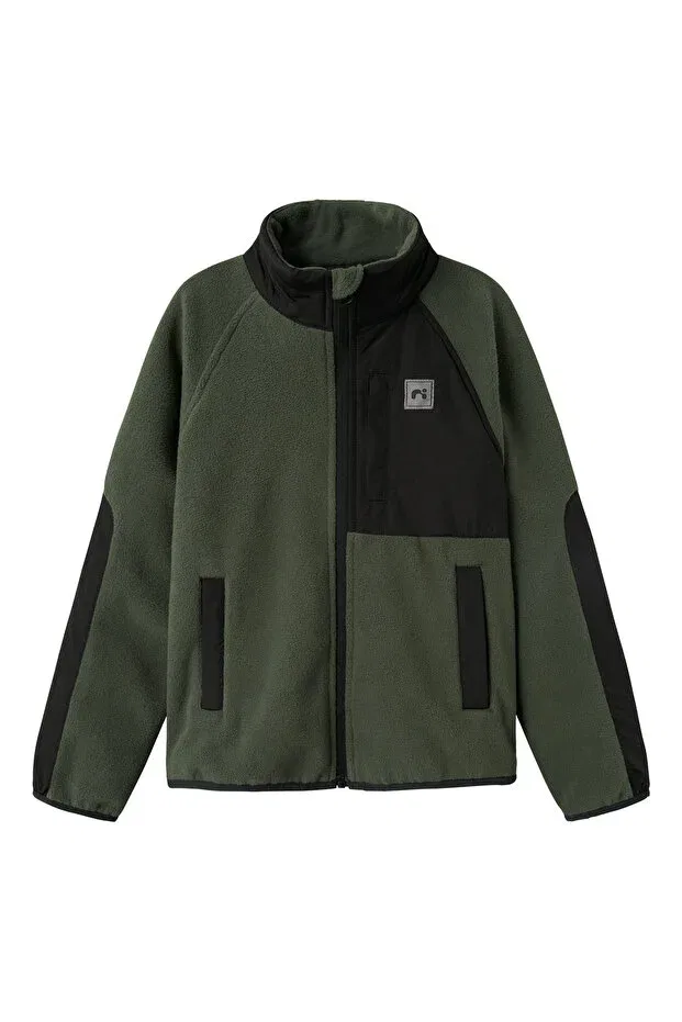 Детское пальто для мальчиков с длинным рукавом Name It, Dark Green