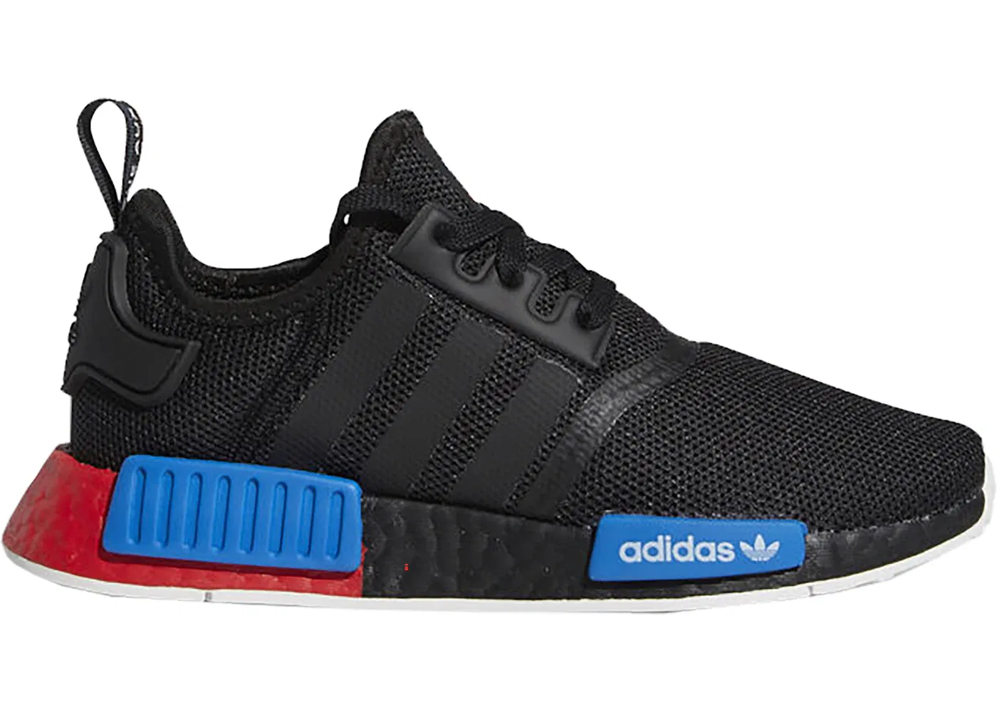Детские кроссовки Lifestyle Adidas NMD R1, Core Black Core Black Lush Red