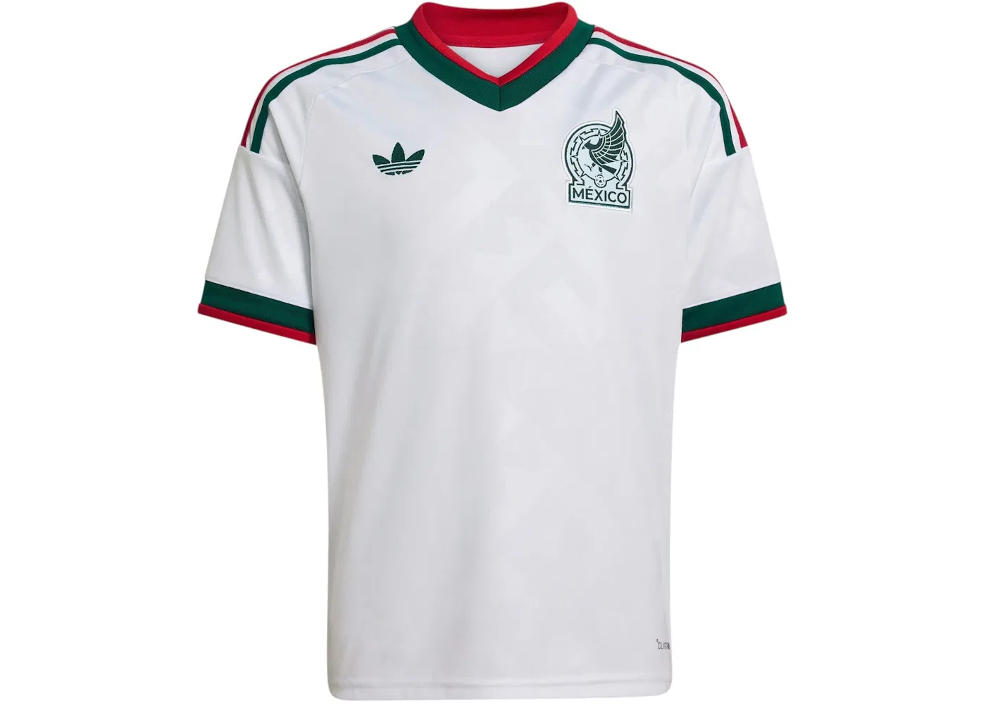 Детская футбольная джерси с длинным рукавом Mexico 26 Away Adidas, Белая