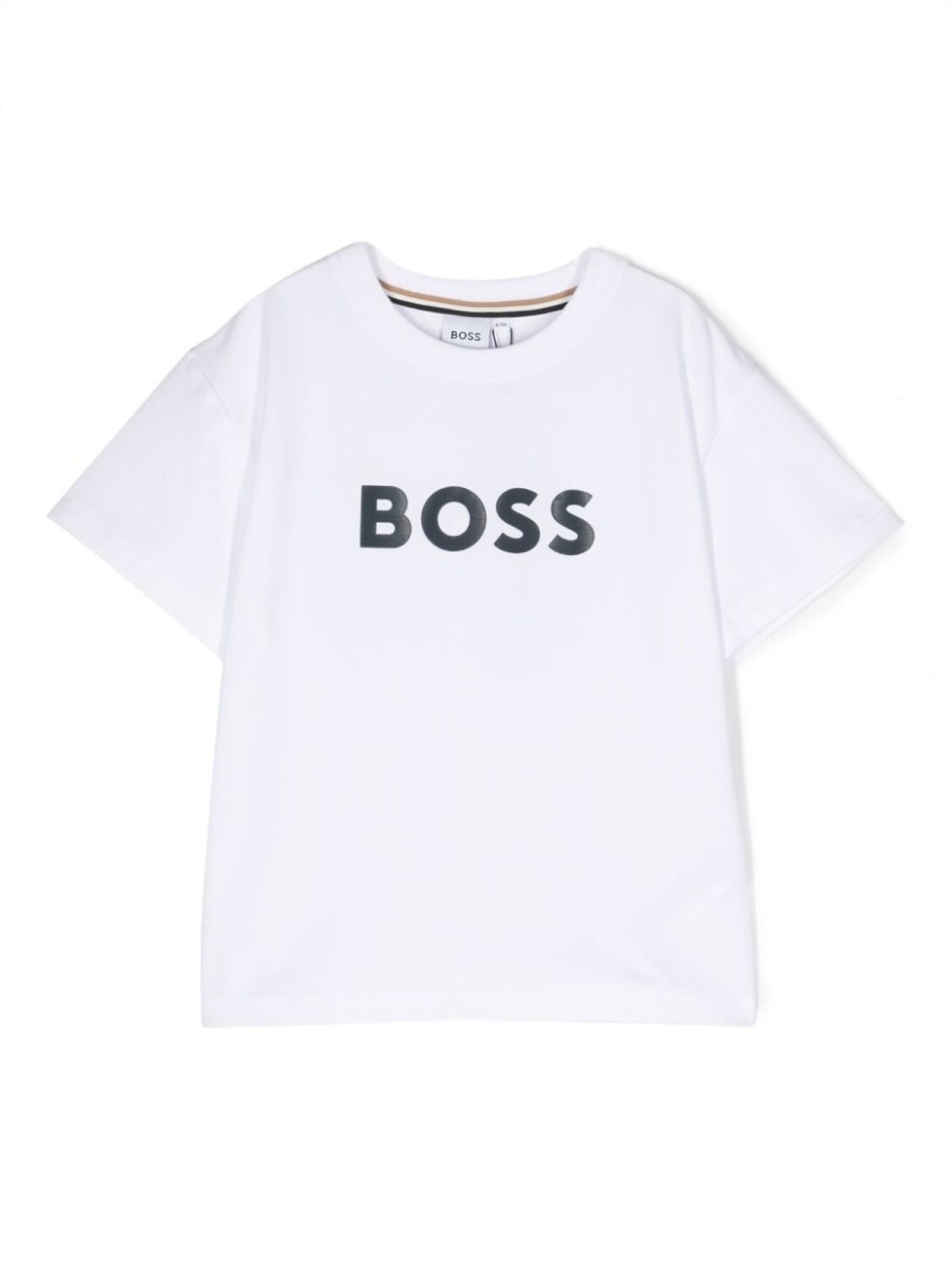 

BOSS Kidswear футболка с логотипом, белый