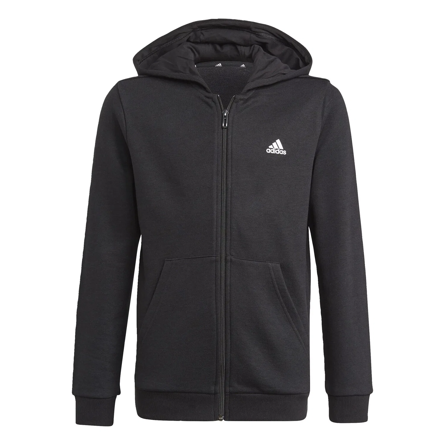 Детское худи с капюшоном Essentials Adidas, Schwarz Weiss
