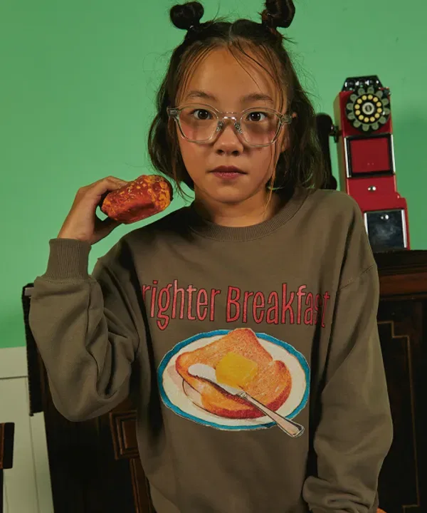 Свитшот Breakfast Xarad, мокко