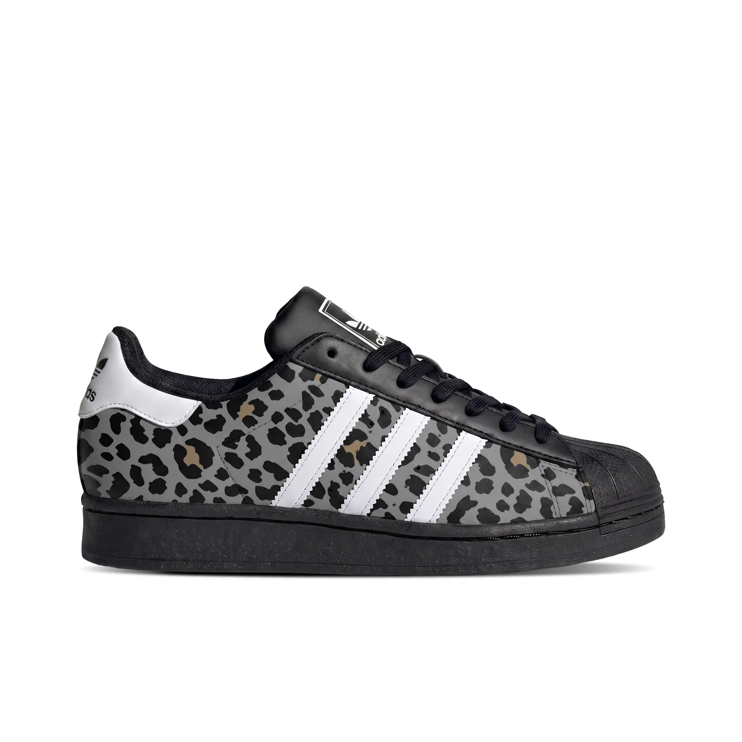 Кроссовки для скейтбординга детские Superstar 2, Adidas Originals, Black — фото 4
