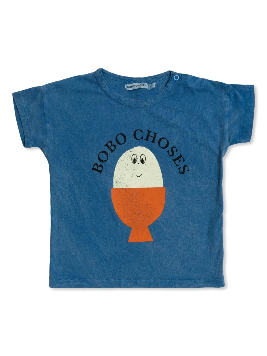 Мальчиковая футболка из органического хлопка Bobo Choses, синий
