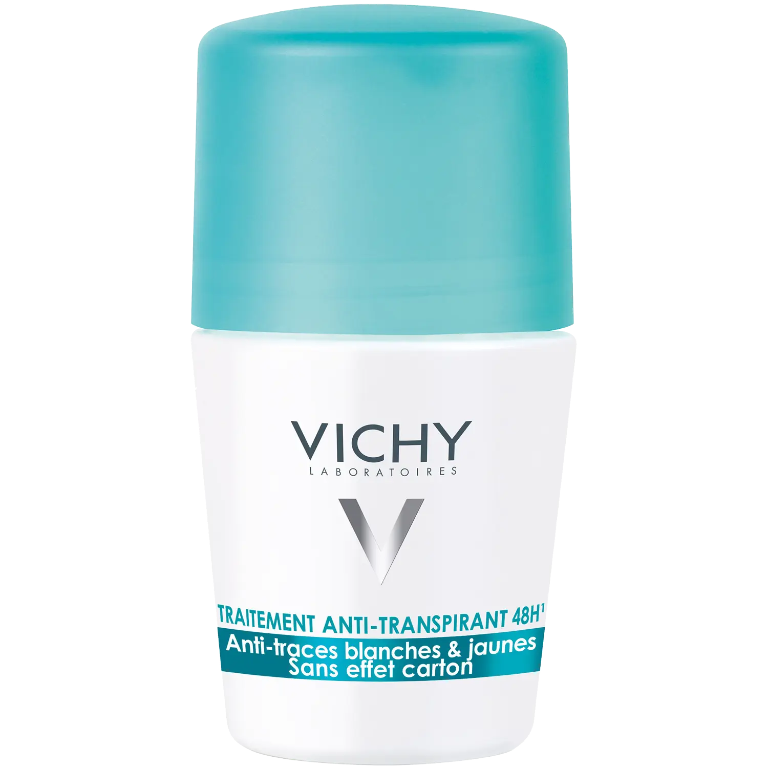 Vichy Anti-Traces Blanches & Jaunes шариковый антиперспирант против повышенной потливости, 50 мл — фото 2