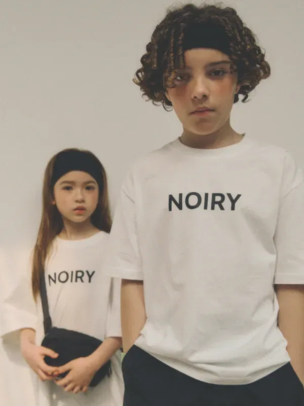 Футболка с принтом, Kinder, Noiry, белый — фото 2