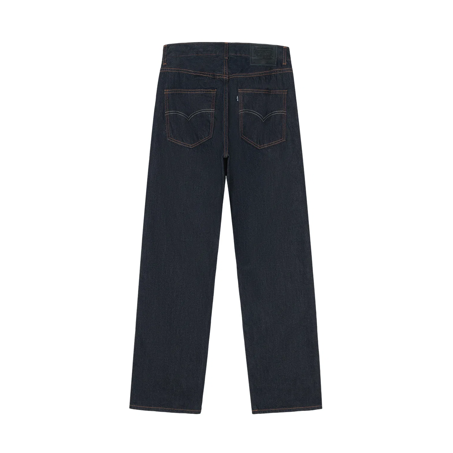 Джинсы мужские прямого кроя Levis, Темно-синий — фото 3