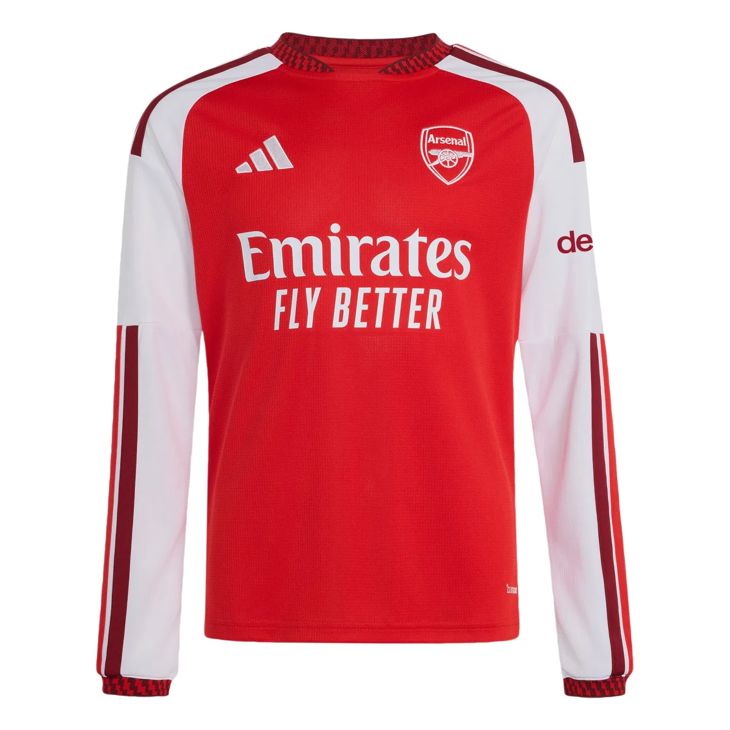 Футболка Adidas Performance Shirt FC Arsenal 26/27 красного, бордового цвета