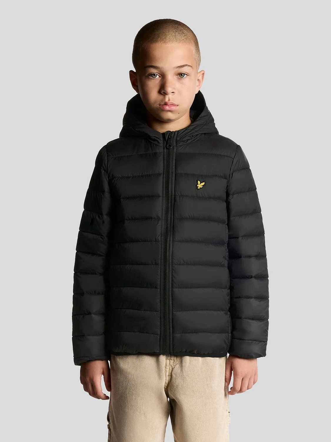 Куртка утепленная легкая Lyle & Scott, черный