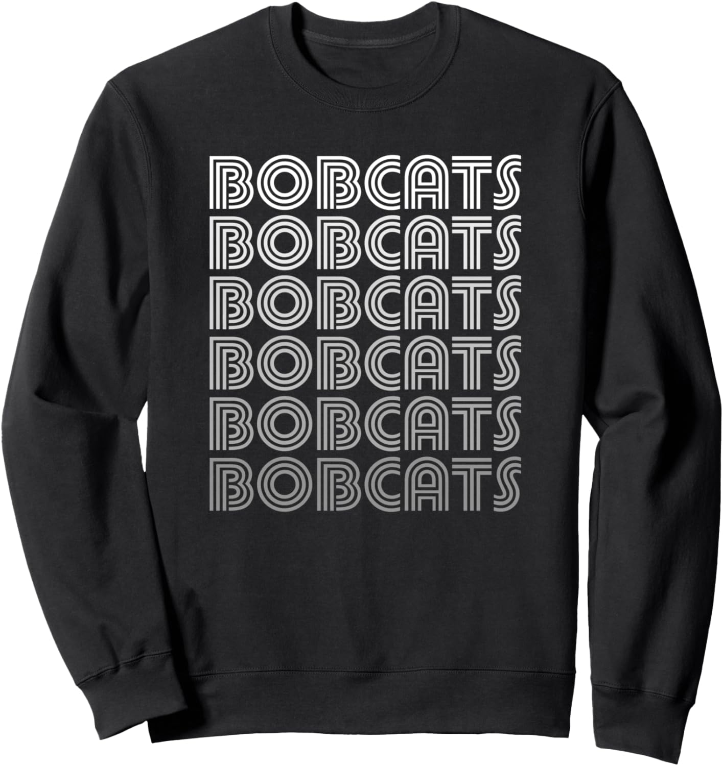 

Винтажная толстовка Bobcats School Spirit Top Shop, черный