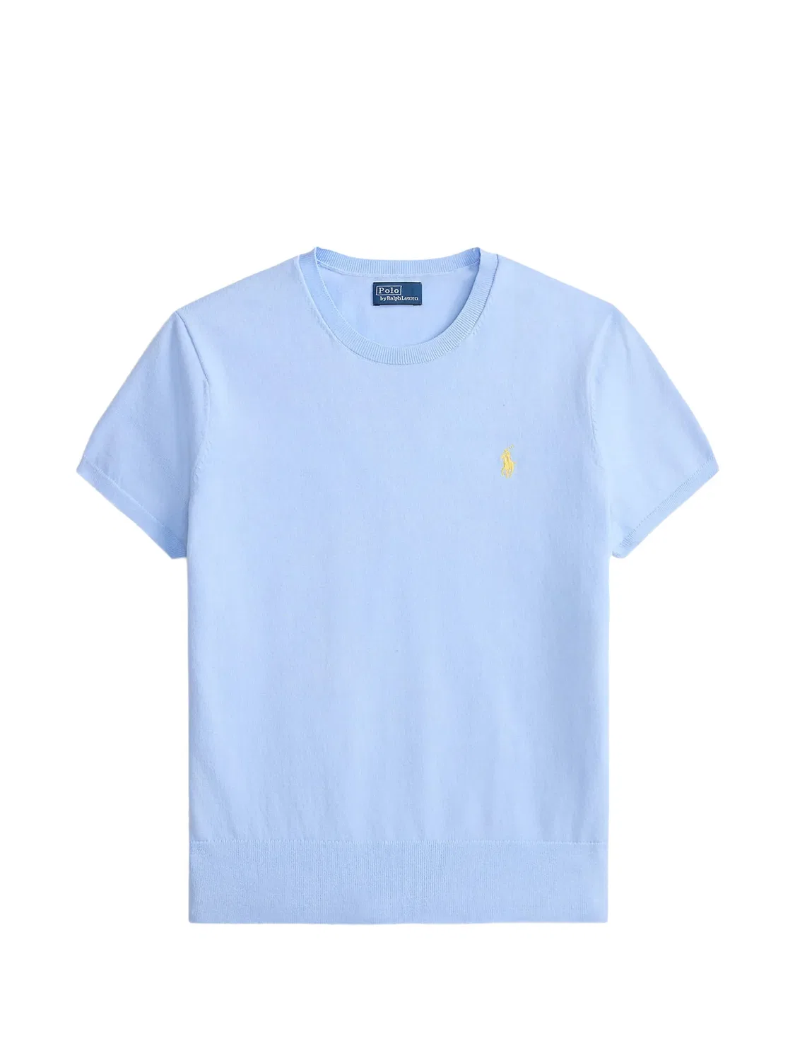 Джемпер с круглым вырезом голубой Polo Ralph Lauren, синий