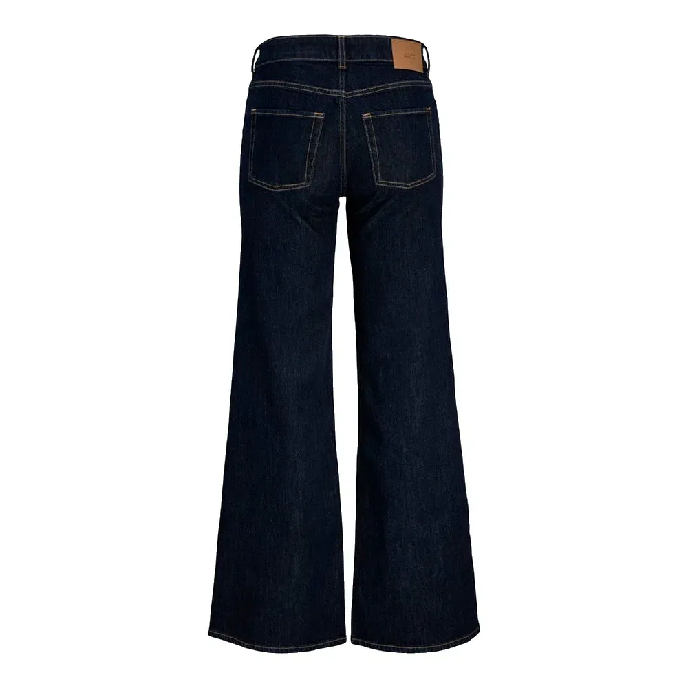 Детские джинсы клеш с высокой посадкой Rome C248 Flare Fit JJXX Jack & jones, Blue — фото 4