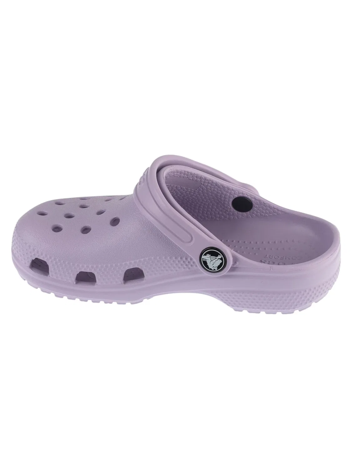 Детские сандалии Crocs Classic Clog Kids фиолетового цвета — фото 2