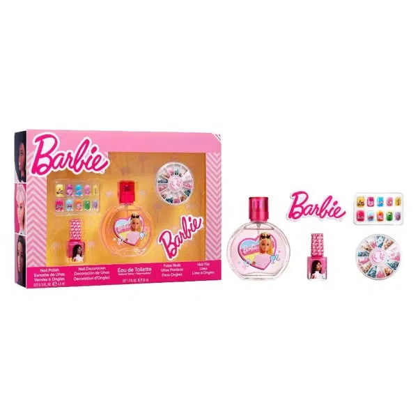 Набор детской парфюмерии и маникюра Barbie